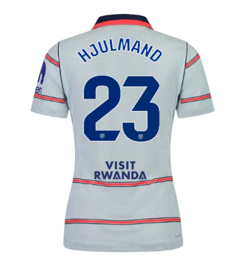 Atletico Madrid Morten Hjulmand #23 Alternativní Dres pro Dámské 2026-27 Krátký Rukáv Atletico Madrid Morten Hjulmand #23 Alternativní Dres pro Dámské 2026-27 Krátký Rukáv